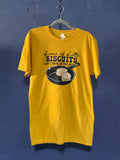 Some of Y’all’s Biscuits Ain’t Done in the Middle T-Shirt – Yellow Unisex Medium – Funny Southern Biscuit Tee