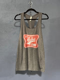 Lake Time Retro Graphic Tank Top – Grey Women’s Cut 2XL – Summer Lake Life Tank