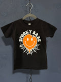 Spooky Babe Toddler T-Shirt – Size 2T – Cute Halloween Kids Graphic Tee