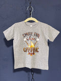 S’more Fun When Camping Toddler T-Shirt – Size 2T – Cute Camping Kids Graphic Tee