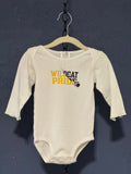 Wildcat Pride Onesie – White 12–18 Month Infant – Wildcats Baby Bodysuit