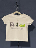 Daddy’s Little Caddy Tee – White 12 Month Infant – Golf Baby Shirt